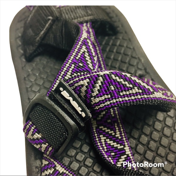 NWT Teva Women's Casual Athletic Hiking Sandals Size 8 Purple/Grey/Black NEW - Picture 8 of 13